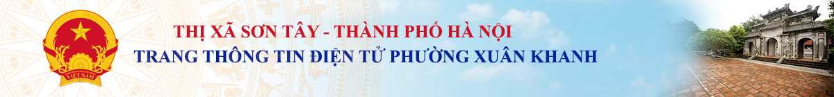 Trang Thông Tin Điện Tử Phường Xuân Khanh